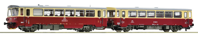 Roco 70380 - H0 - Triebwagen 810 365-7 mit Beiwagen, ZSSK, Ep. V-VI